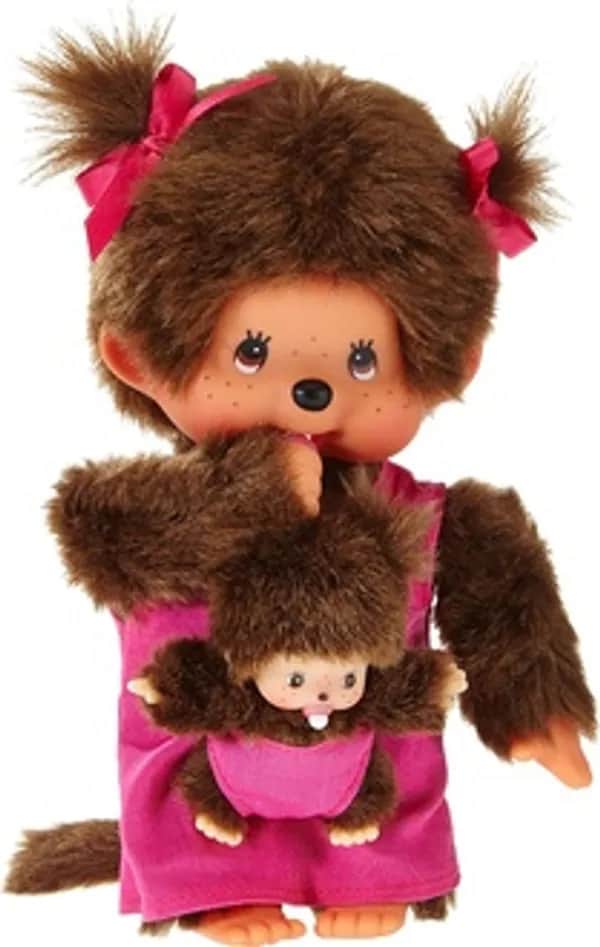Monchhichi Mother Care pink girl 20 cm