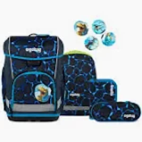 Ergobag Cubo light Schulranzen-Set Bärassic Garden
