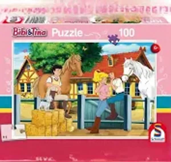 Schmidt Puzzle 100 Teile, Bibi und Tina