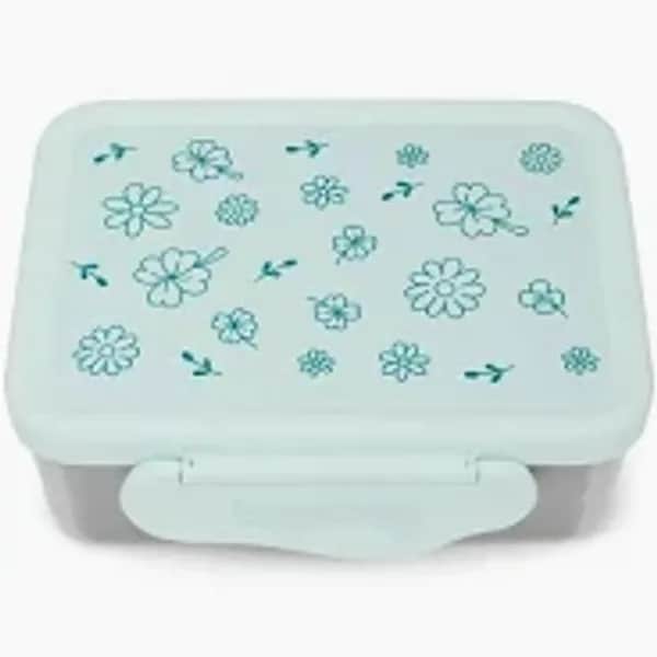 Ergobag Edelstahl Brotdose Blumen