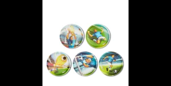 Ergobag Kletties-Set Fußballstürmer