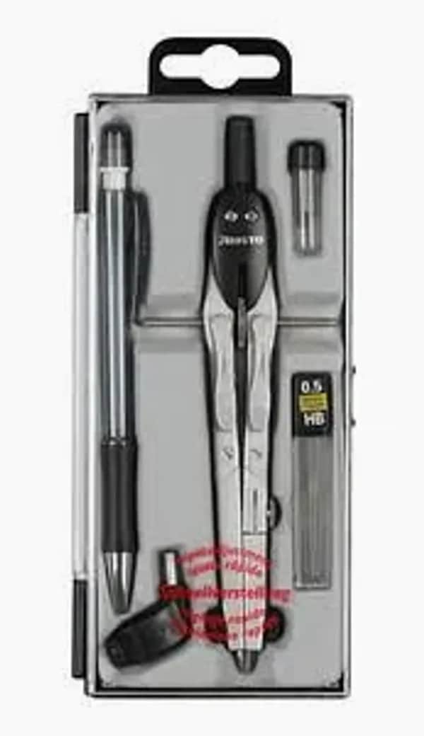 Aristo Geo College Schnellverstellzirkel mit Ansatz und Druckstift