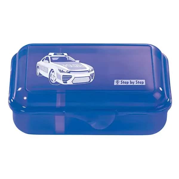 Step by Step Jausenbox Police Car Cody