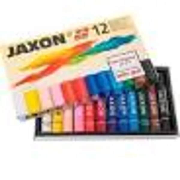 Jaxon Pastell-Ölkreiden, Standardfarben 12 Stk.