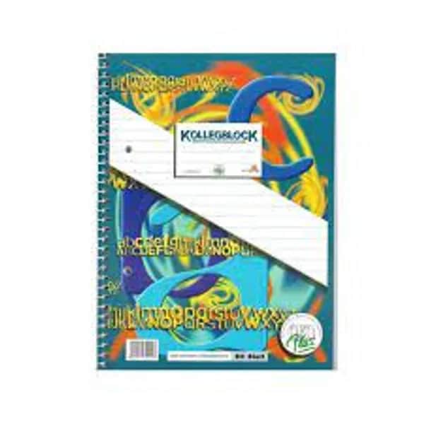 Öko-Plus Kollegeblock A4 liniert, 80 Blatt