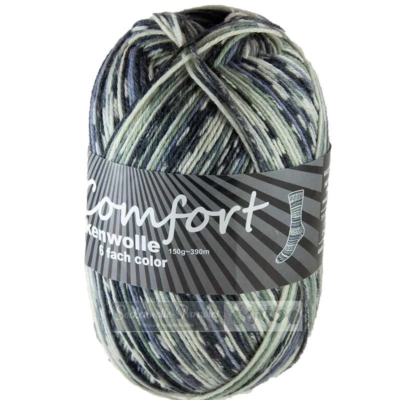 Comfort Sockenwolle 6 fädig, 150 gr