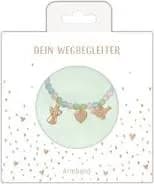 Coppenrath, Armband mit Halbedelstein-Perlen und drei Anhängern