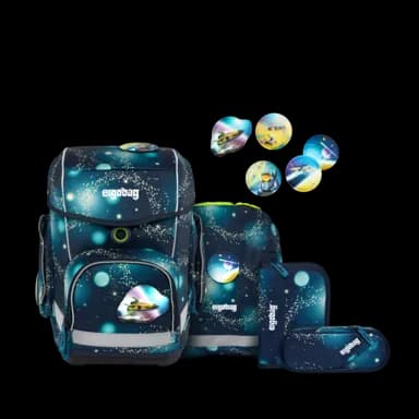 Ergobag Cubo Schulranzen Set RaumfahrBär