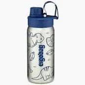 Ergobag Edelstahl Trinkflasche, blau 0,5 l, 160 gr