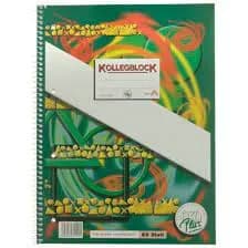 Öko-Plus Kollegeblock A4 glatt, 80 Blatt