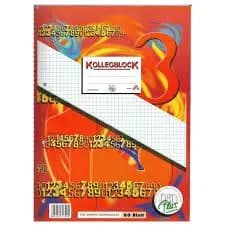 Öko-Plus Kollegeblock A4 kariert, 80 Blatt