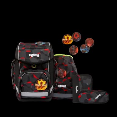Ergobag Cubo Schulranzen Set Taekbärdo
