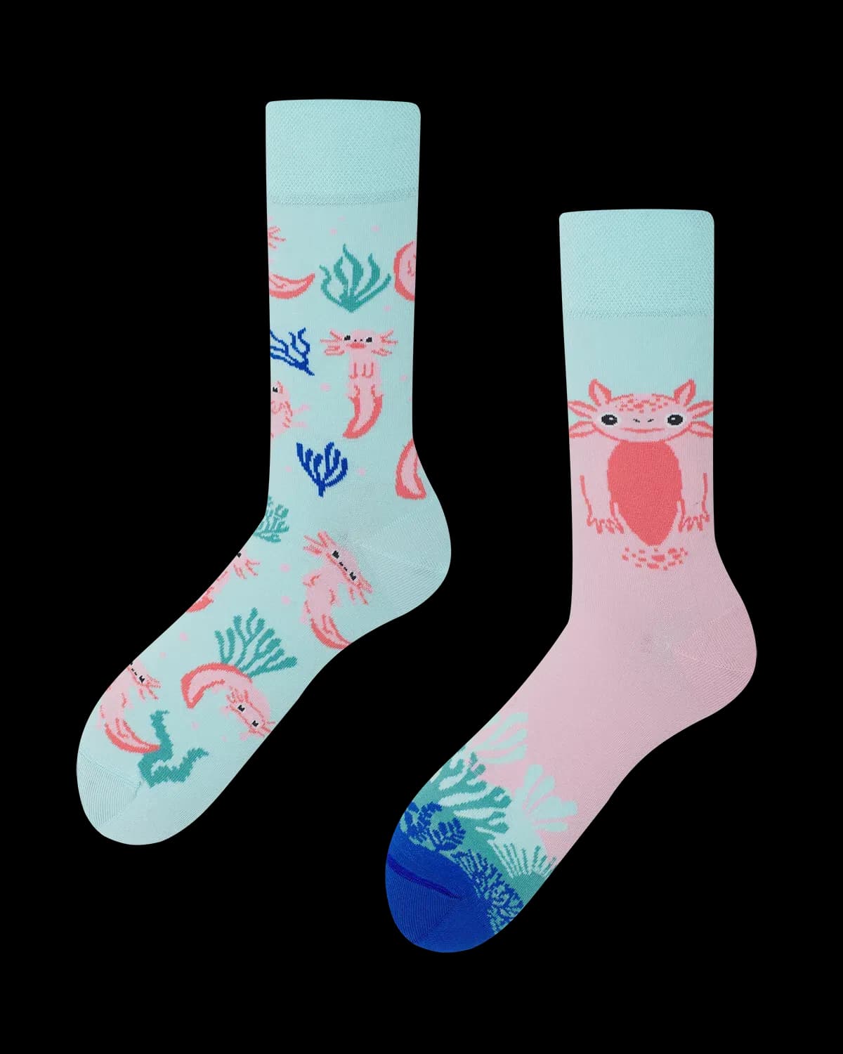 Many Mornings Socken A lot of Axolotls