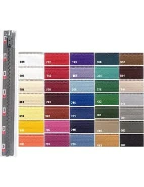 Opti Reißverschluss P60 Werra, teilbar