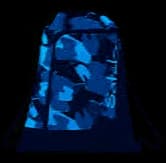 Satch Sportbeutel Blue Triangle