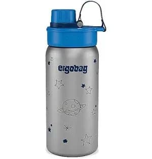 Ergobag Edelstahl Trinkflasche, Sterne 0,5 l