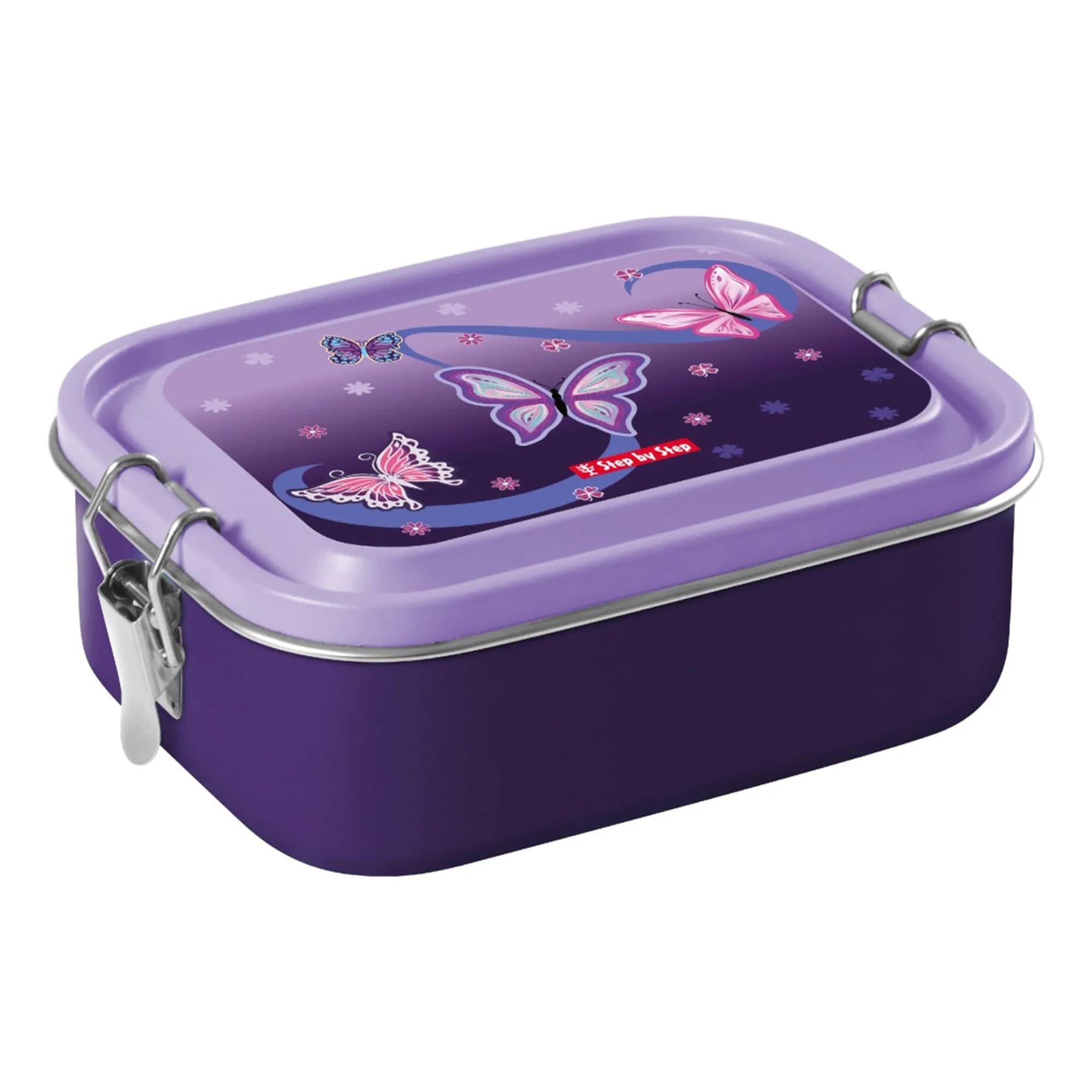 Step by Step Jausenbox Edelstahl Sweet Butterfly