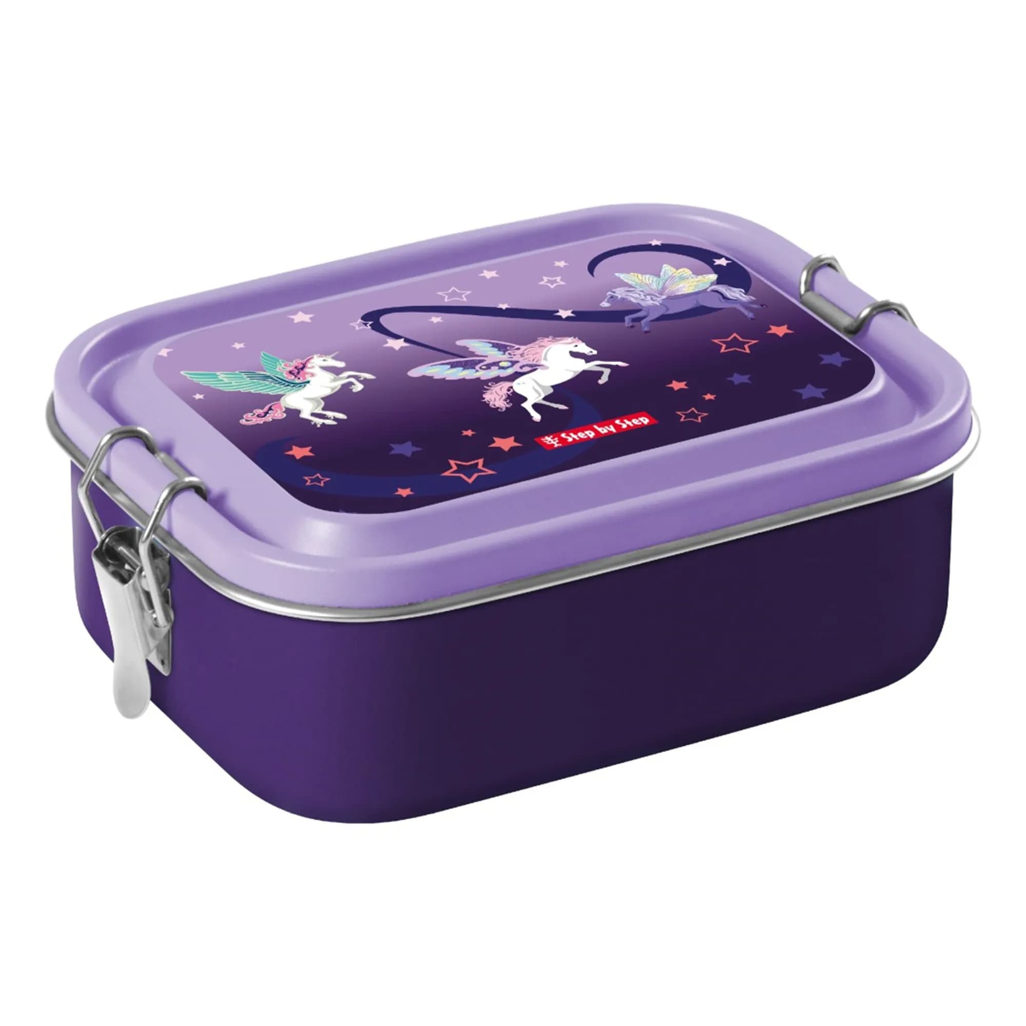 Step by Step Jausenbox Edelstahl Dreamy Pegasus