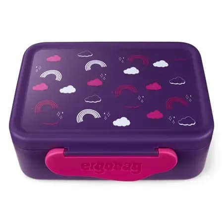 Ergobag Brotdose 2 in 1 PP Regenbogen