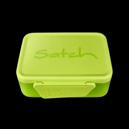 Satch Brotdose limegreen, Kunststoff BPA frei