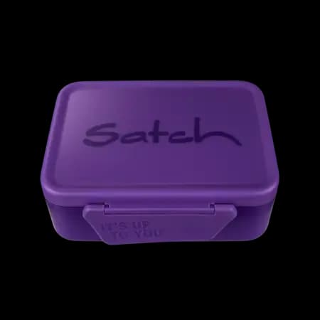 Satch Brotdose violett, Kunststoff BPA frei