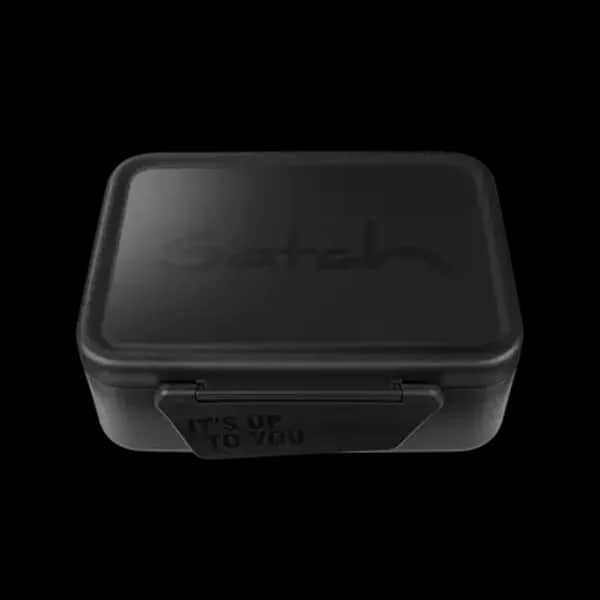 Satch Brotdose schwarz, Kunststoff BPA frei