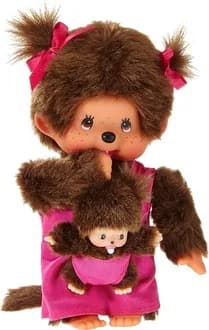 Monchhichi Mother Care pink girl 20 cm