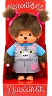Monchhichi Animal Dress Kitten 20 cm