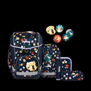 Ergobag Cubo Schulranzen Set Bärnsteinhöhle