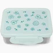 Ergobag Edelstahl Brotdose Blumen