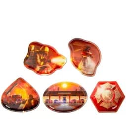 Ergobag Kletties-Set Feuerwehr