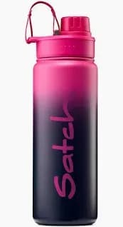 Satch Trinkflasche Edelstahl Pink Graffiti
