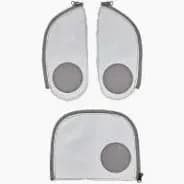 Ergobag Zip Set Reflex silbergrau