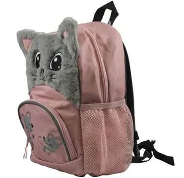 Donau Kinderrucksack Katze Mäuse hellrosa
