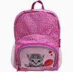 Donau Kinderrucksack Katze rosa