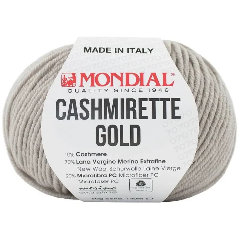 Cashmirette Gold Mondial, Farbe 097 hellgrau