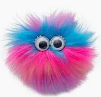 Ergobag Klettie Flausch Pink-Blau