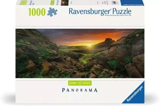 Ravensburger Puzzle Sonne über Island 1000 Teile