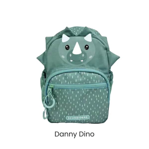 Schneiders Kinderrucksack Mini Danny Dino alge