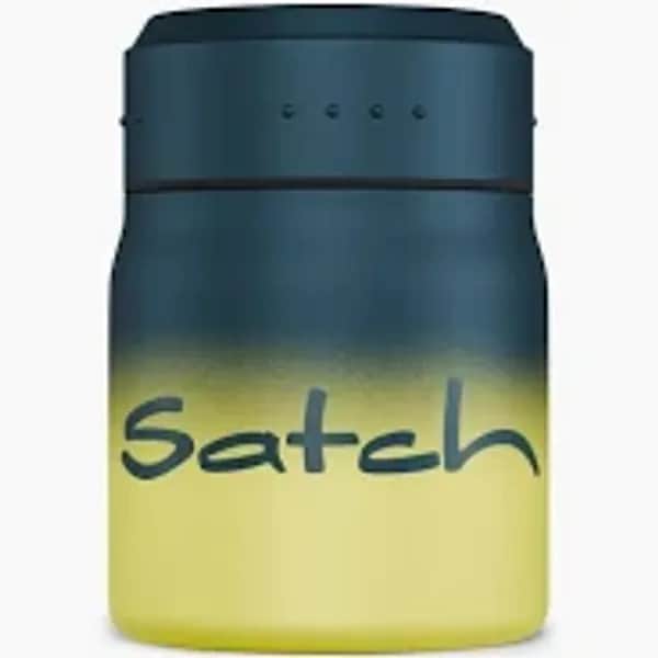 Satch Thermo Lunchbox Blue Graffiti